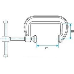 Resim Kanca Kazancı Dövme Çelik Işkence 20 cm 