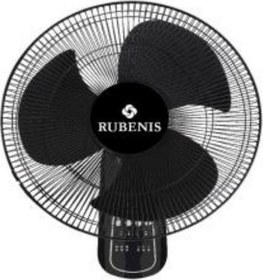 Resim Rubenis RBSR80 Plus 130W Siyah Duvar Vantilatör 