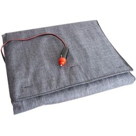 Resim Elektrikli Oto Minderi Sırtlı Termostatlı 12V 