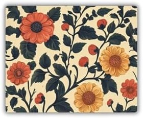 Resim Mousepad Çiçek Baskılı 22x18 cm Desenli, LH8937264920384123 
