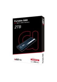 Resim Addlink P21 2tb 2000-1950mb/s Usb 3.2 Gen2 Type-c Portable Taşınabilir Ssd Ad2tbp21b2k 