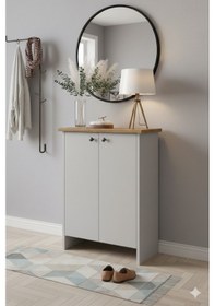 Resim Yiğit Ayakkabılık,ayakkabı Dolabı Beyaz 