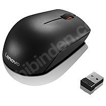 Resim Lenovo 300 Wireless Kablosuz Compact Mouse Siyah (OUTLET) 