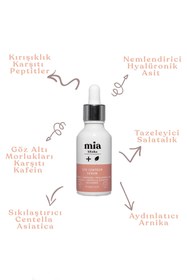 Resim Mia Klinika Göz Altı Torbalanma Morluk Karşıtı Ve Aydınlatıcı Göz Çevresi Bakım Serumu 30ml 
