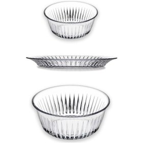 Resim Paşabahçe Frezya 13 Parça Salata Kasesi Ve Pasta Tabağı Servis Sunum Seti - 950068 - 10708 