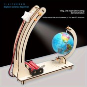 Resim STEM Oyuncak Yapım Setleri, Dünya Günü ve Gece Modeli, Bilim Yapı Projesi El Sanatları, Erkek ve Kız Çocuklar için STEM Oyuncaklar, Ahşap 3D Bulmacalar, Doğum Günü Hediyeleri, Noel Hediyeleri 