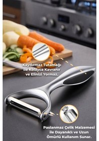 Resim Primanova Gadget Paslanmaz Çelik Dikey Soyucu 