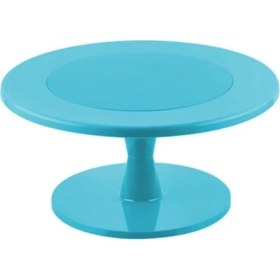 Resim Storemax Silikomart Hula Up Mavi Tek Katlı Pasta Sunum Standı 