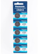 Resim Panasonic CR2012 3V Lityum Kartela Düğme Pil 5'li Panasonic