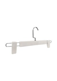 Resim Abs Plastik 20 Adet Yüksek Kalite 30 Cm Pantolon Askısı Etek Askı Beyaz 