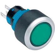 Resim 22mm Kalıcı Anh. 2no/2nc 8p Led Voltajı 10v 24v Ve 220v Kırmızı 
