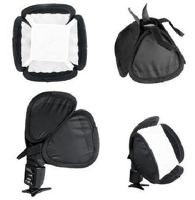 Resim TEWİSE Tewise 23x23cm Tepe Flaşları Uyumlu Softbox 