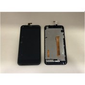 Resim Vestel Uyumlu Venüs Go Lcd Ekran + Dokunmatik Siyah Çıtalı 
