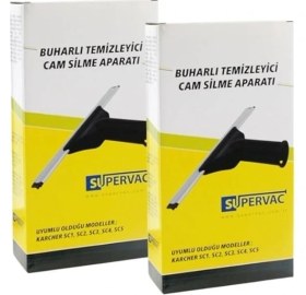 Resim Misda Store Buharlı Temizleyici ile Uyumlu Cam Silme Aparatı, Sc2/sc3/sc4/sc5 Serisi ile Uyumlu 2'li 