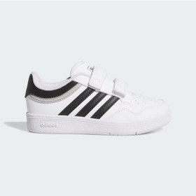 Resim Adidas Hoops 4.0 Çocuk Beyaz Spor Ayakkabı Jı3482 Beyaz 