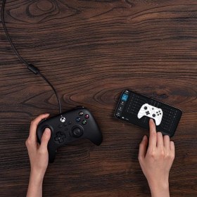 Resim 8BitDo Ultimate Kablolu Controller Xbox Series X Series S - 0ne & Windows Siyah 