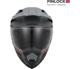 Resim Acerbis Assault Graphıc 22-06 Kask Siyah Turuncu 