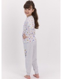 Resim Rolypoly 2595 Garson Shine Like A Star Karmelanj Kız Çocuk Pijama 