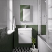 Resim Belinza Smart 55x37 Beyaz Banyo Dolabı 