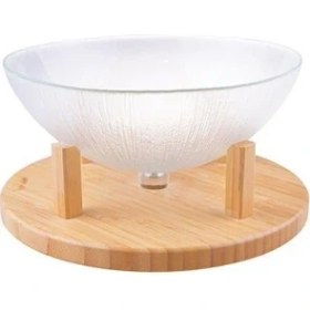 Resim Bambum Kuga Cam Kapaklı Kek Fanusu Ayaklı 30 cm B3654 