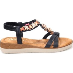 Resim Papuçcity Sprs 03362 Kadın Günlük Sandalet Siyah 