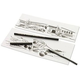 Resim 12 Mm Kalınlığında Monochrome Grafit Tebeşir 