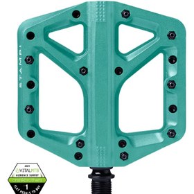 Resim Crankbrothers PEDAL STAMP 1 BÜYÜK TURKUAZ ÇİFT 