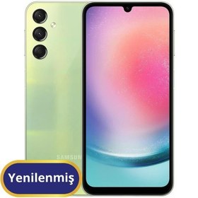 Resim Samsung A24 Yenilenmiş TR Garanti | 128 GB 4 GB Yeşil 