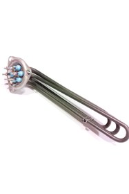 Resim SERN 4500W Üçgen Ters Flanş(Büyük) Trifaze Isıtıcı Rezistans F2208-1P İncolay 800 