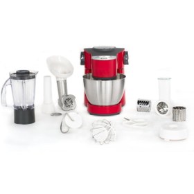 Resim TEFAL Wizzo Kırmızı Upgrade 1000w Mutfak Şefi 