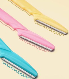 Resim AfterTimes 3 Adet Kaş Şekillendirici Ustura Kaş Usturası Ufak 3'Lü Set 