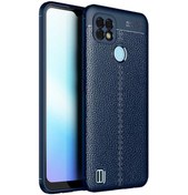 Resim Maxisepet Realme C21 Kılıf Niss Silikon Kapak - Lacivert Lacivert 