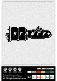 Resim Aır Stance Stıcker 30 X 10 Cm Eru00039 