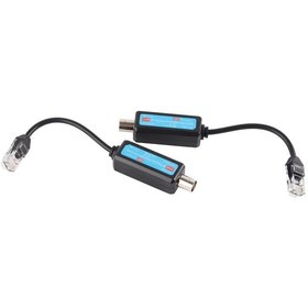 Resim Geeroyoo 10/100mbps Pasif Koaksiyel Ağ Transmiteri 220m Mesafe, Fırtına Korumalı, Kablosuz Gerek Yok 