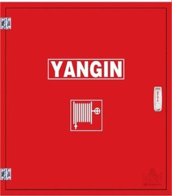 Resim Bina Içi Tüp Bölmesiz Yangın Dolabı-30 Metre Camsız 