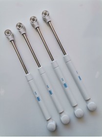 Resim Genel Markalar Dolap Amortisörü Beyaz 4 Adet Gazlı Piston Kapak Hidroliği 27 Cm 80n - Mobilya Bağlantı Elemanları - 