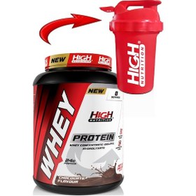 Resim Whey Protein 240 Gr Çikolata Aromalı Protein Tozu 24 Gram Protein 8 Servis Shaker 