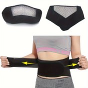 Resim Ayarlanabilir Solunabilir Bel Destek Beli ile El Yıkamalı Sıcak Bel Tutucu – Polyester Lif, Kendinden Yapışkan Kapanış, Paskalya, Şükran Günü, Noel, Emek Günü için İdeal – Tek Paket 