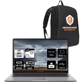Resim ASUS Expertbook P1 P1503 İ5 13500h 48gb Ddr5 256gb Ssd 15.6" Fhd Windows11home & Per4 Çanta 