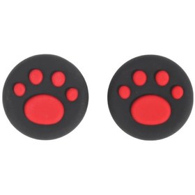 Resim Tip 6-sevimli Kedi Paw Desen Joystick Başparmak Kavrama Kapakları Nintendo Switch Lite Anahtarı İçin Uygun Silikon Anti 