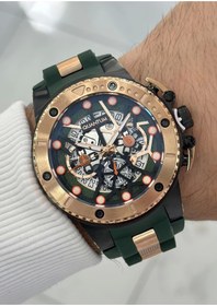 Resim Quantum Orijinal 2 Yıl Garantili Su Geçirmez Silikon Kordon Fonksiyonlu Erkek Kol Saati 