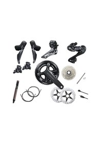 Resim Shimano Ultegra Di2 R8170 Disk Full Grup Set 2x12v Siyah 