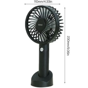 Resim Everest Grup ı Fan Mini Taşınabilir El Ve Masa Üstü 3 Kademeli Vantilatör 