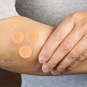 Resim 50 Adet Yuvarlak Nokta Anti-Sürtünme Ayak Yaması - Blister Önleyici Yapışkan Ayakkabı Topuk Pedleri, Yürüyüş ve Koşu Sporları için Yumuşak Rahat Pedi, Çeşitli Boyutlar, Esnek Tasarım, Konforlu Malzeme 