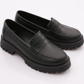 Resim Dgn 2842 Kadin Loafer Ayakkabi 2842-730-R1534 Siyah 