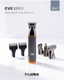 Resim Cvs Truebo Serisi 9 İn 1 Tüm Vücut Tıraş Makinesi 