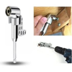 Resim BRATİ HAND TOOLS Köşe Vidalama Adaptörü Açılı Dar Alan Matkap Adaptörü Matkap Ucu 1/4'' 