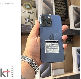 Resim Apple iPhone 15 Pro Max İkinci El YD | 256 GB | Mavi 