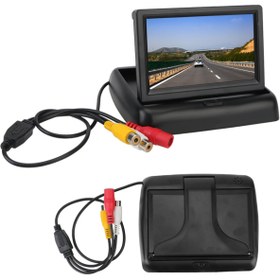 Resim Genel Markalar 4.3 Inç Geri Görüş Mönitörü + Park Sensörü + Kamera Uyumlu SET 