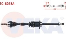 Resim TOYOTA COROLLA 02-06 AKS KOMPLE SAĞ ABS'Lİ 1,4 D-4D 917MM (VEKA) 